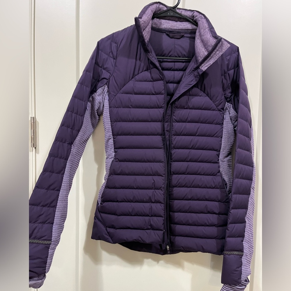 Lululemon Fluff Off Jacket- Deep Zinfandel 
Size 6